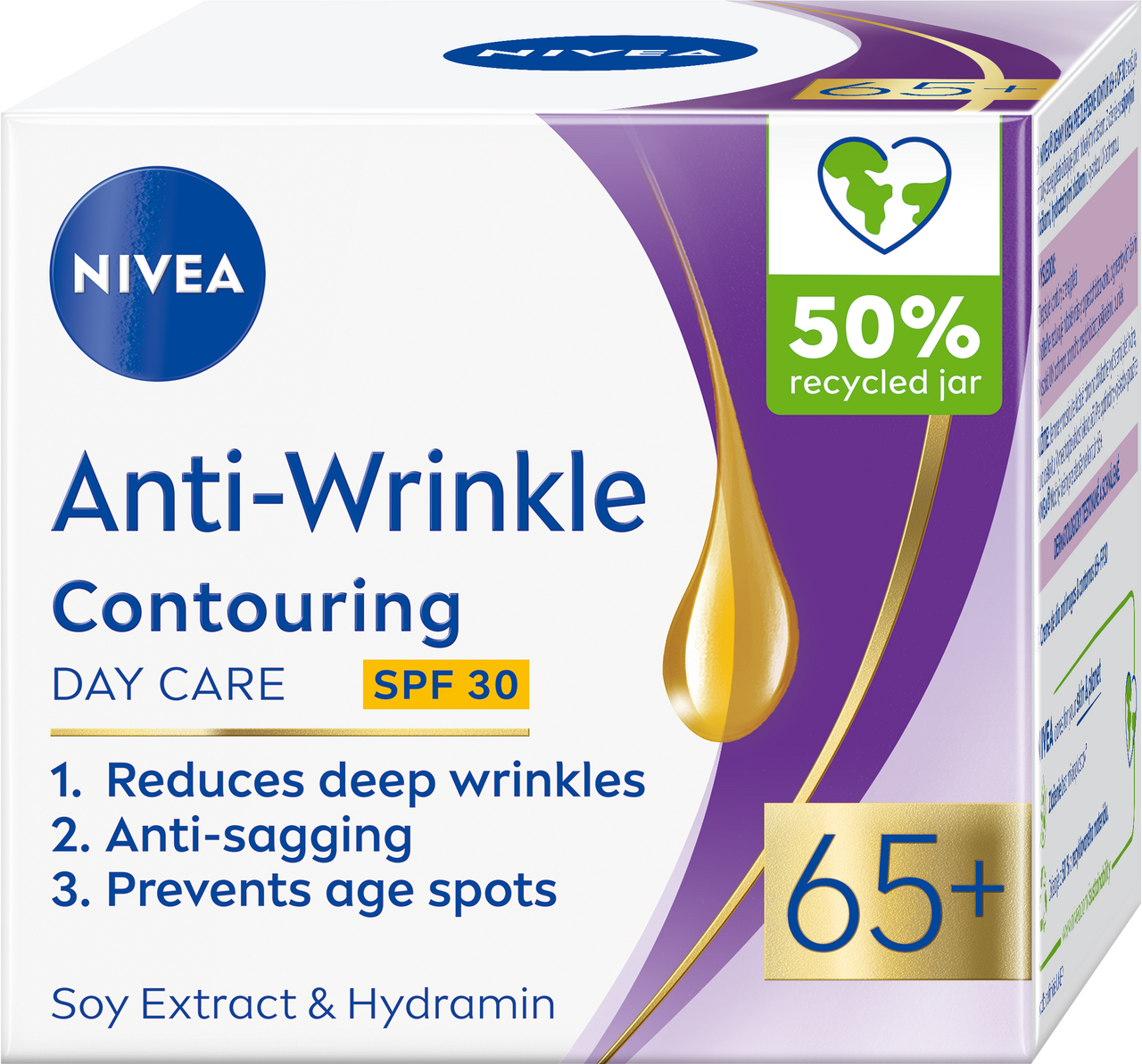 NIVEA Denní krém pro zlepšení kontur 65+ 50 ml