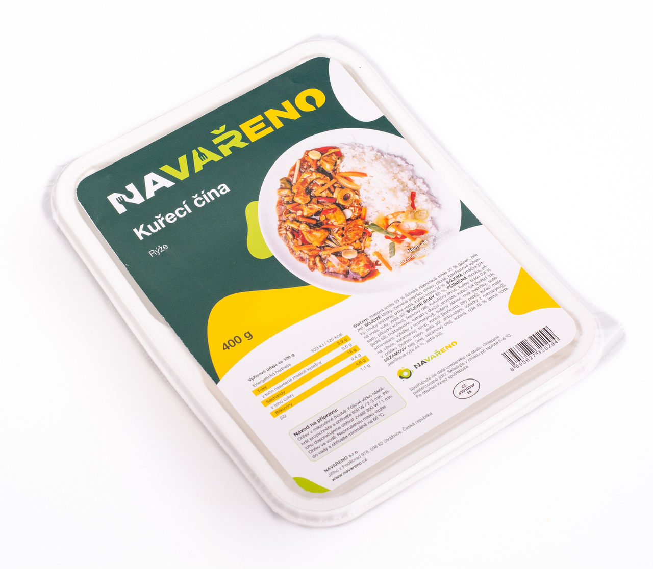 KUŘECÍ ČÍNA, RÝŽE 400G