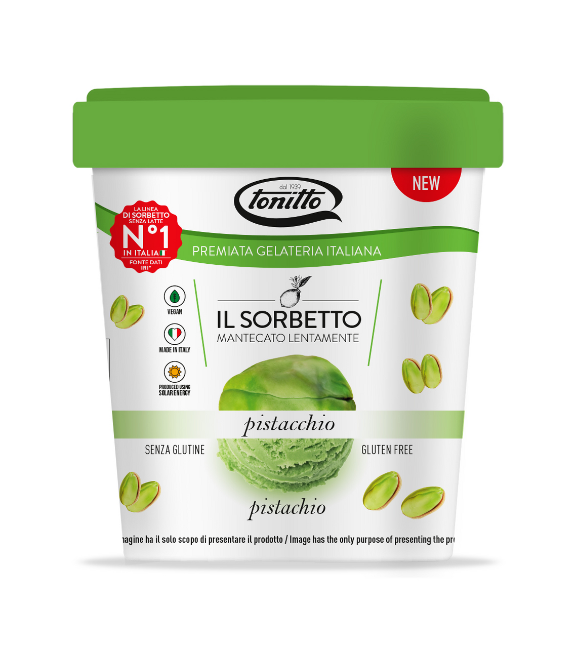 Sorbet Pistachio mraž. 500 ml