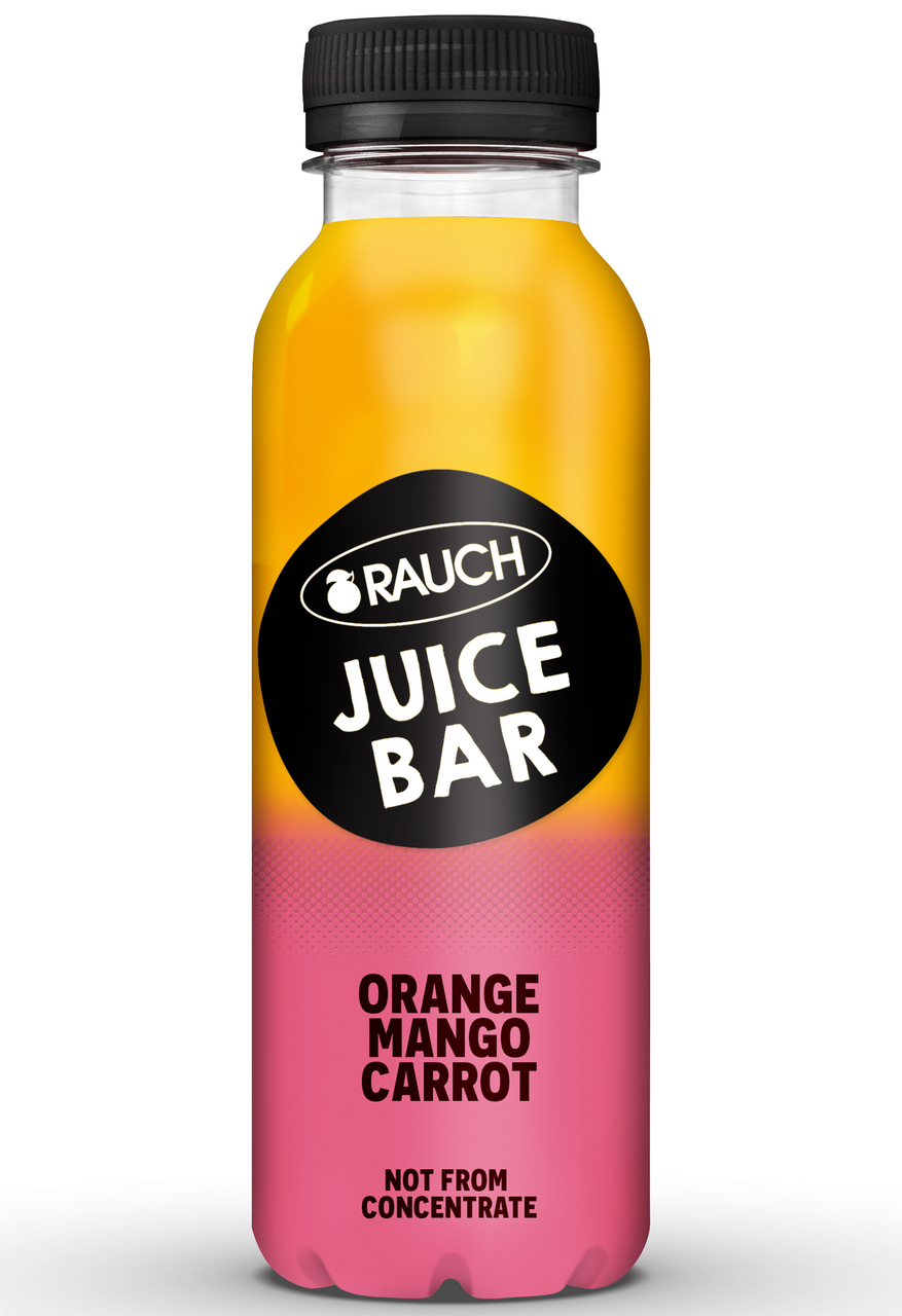 RAUCH Džus Mango pomeranč 100 % 330 ml PET