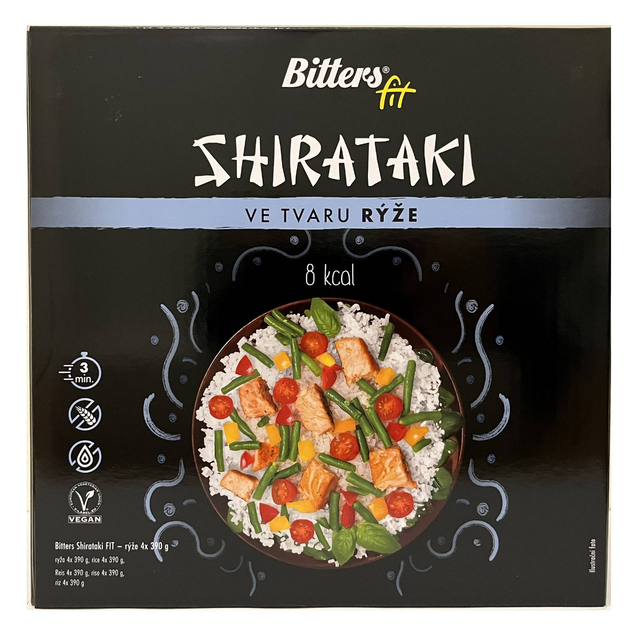 Shirataki Rýže 4 x 390 g