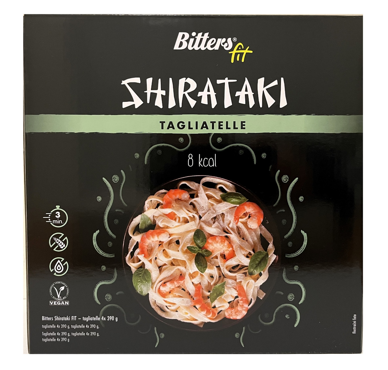Shirataki Tagliatelle 4 x 390 g