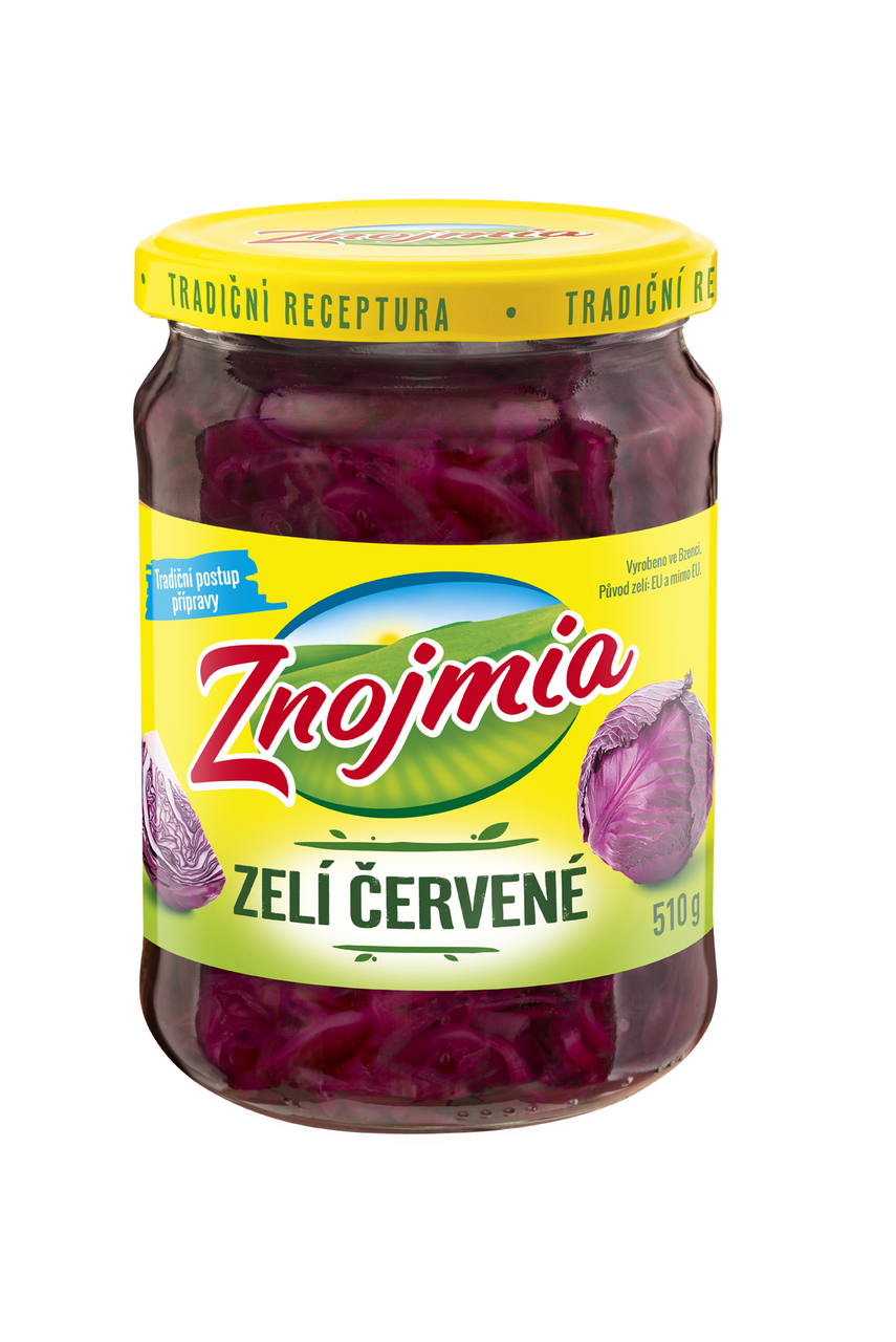 Znojmia Zelí červené 4 x 510 g