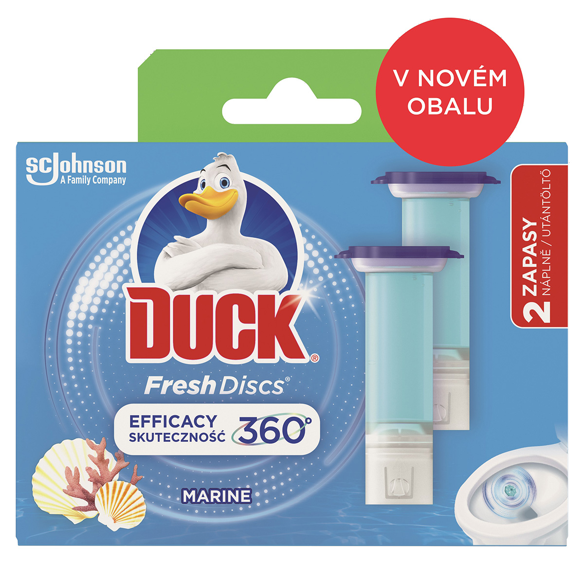 Duck Fresh Disc Marine náhradní náplň 72 ml