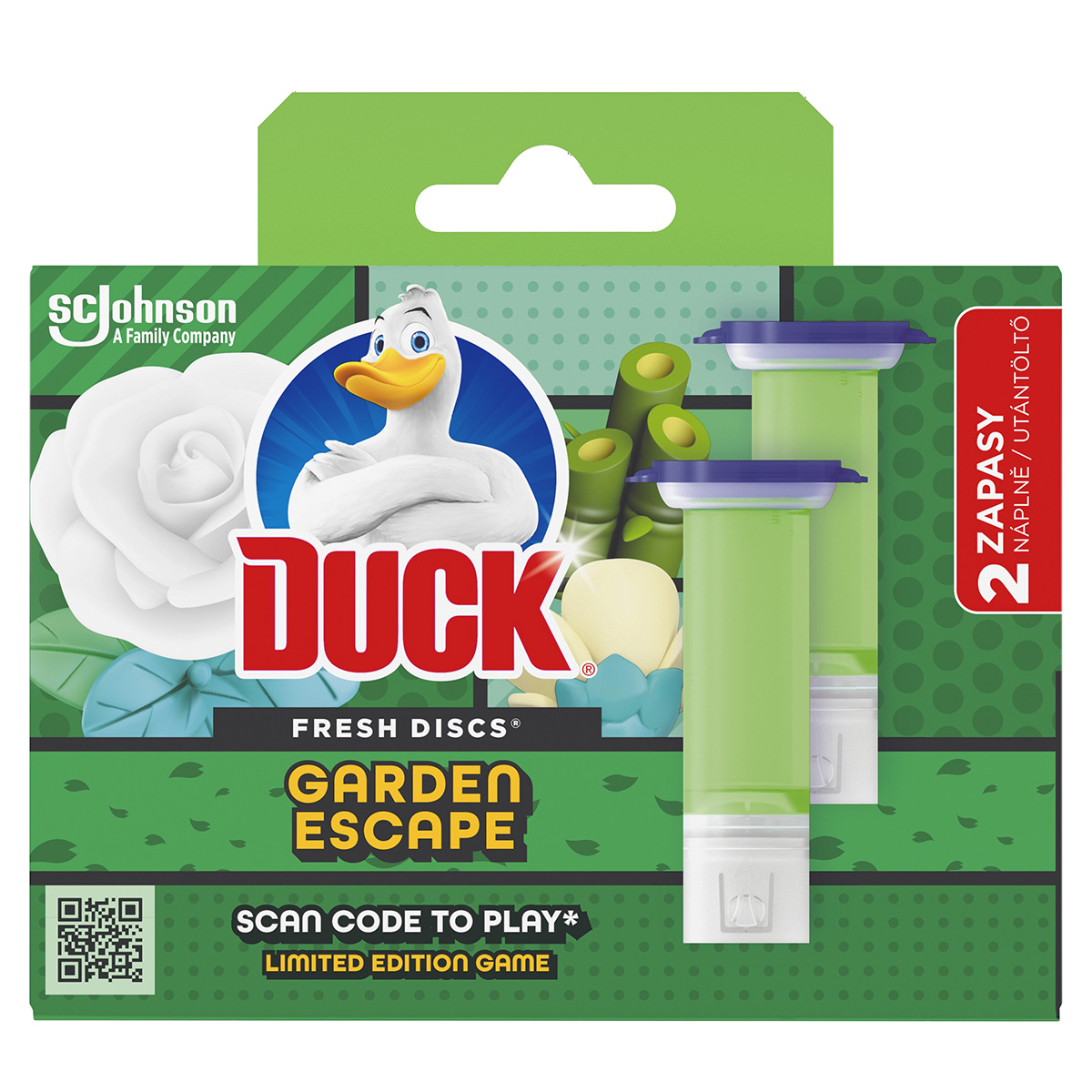Duck Fresh Disc Garden 2 x 36 ml