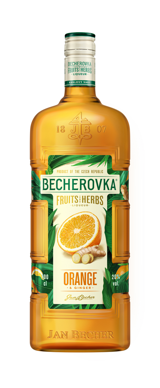 BECHEROVKA Orange Ginger 20 % 1 l
