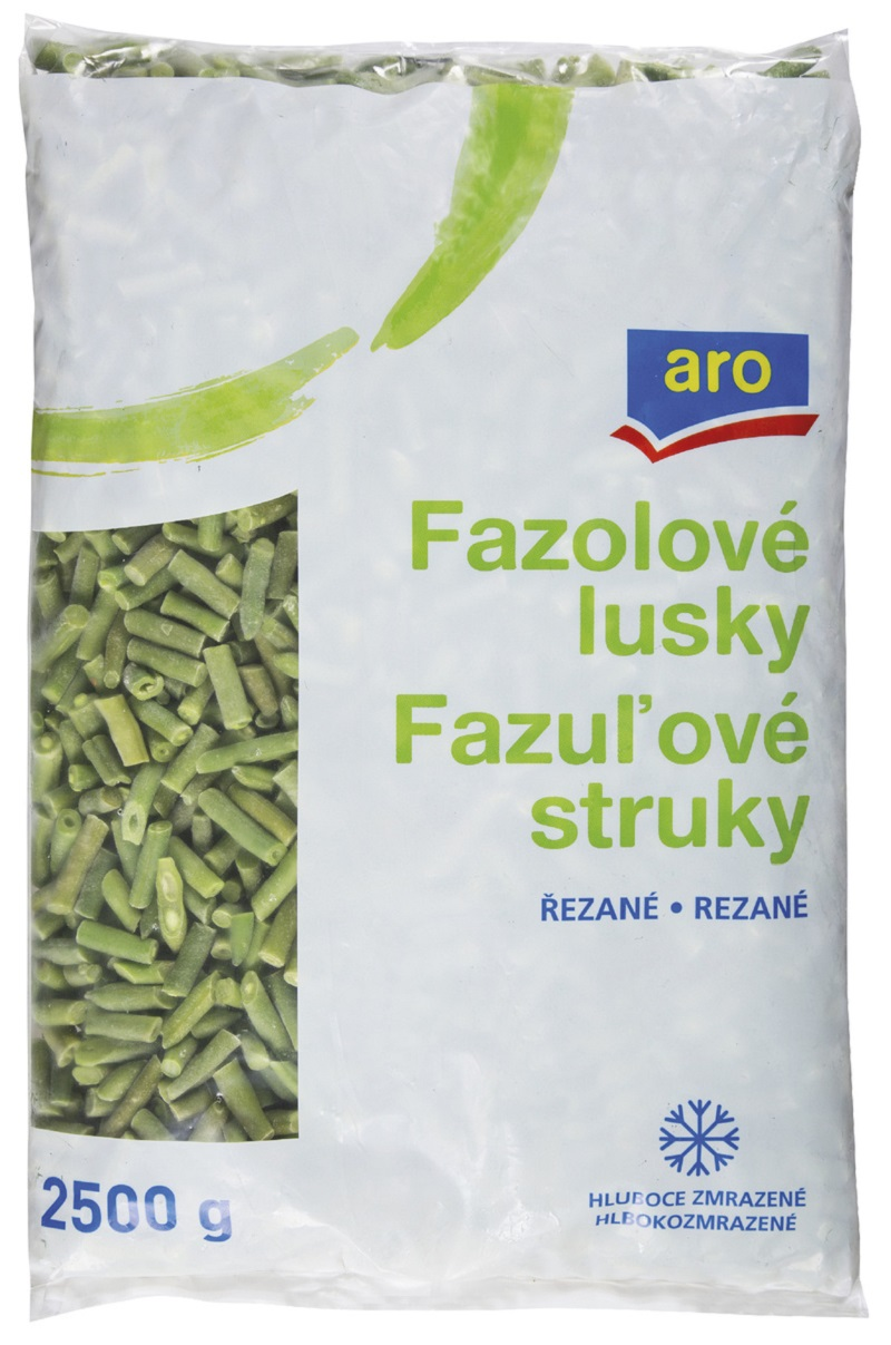 aro Fazolové lusky řezané mraž. 2,5 kg