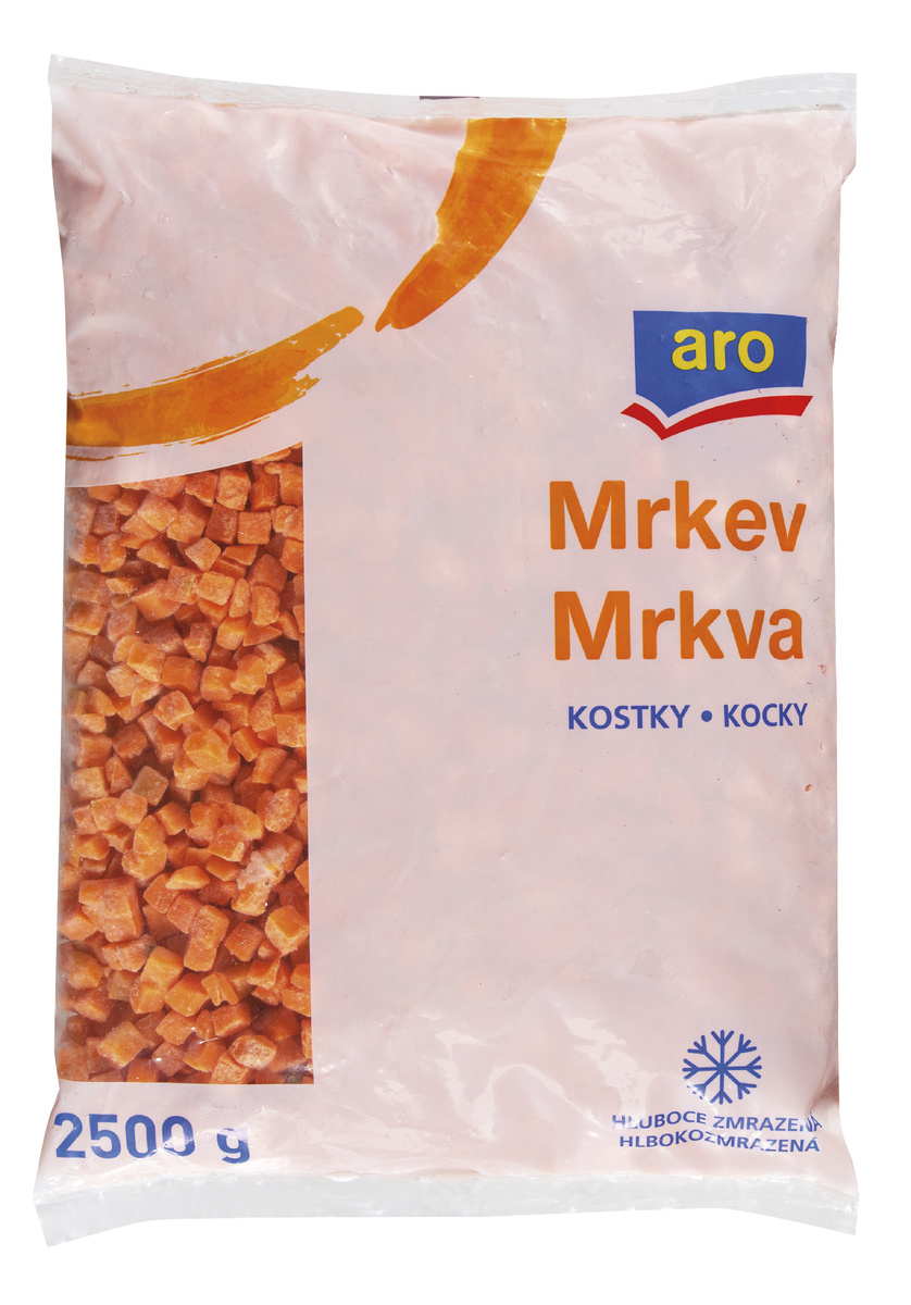 aro Mrkev kostka mraž. 2,5 kg