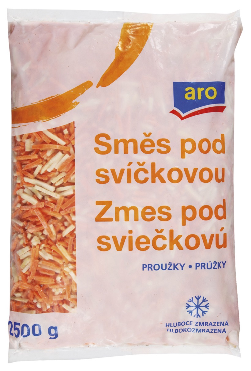 aro Směs pod svíčkovou proužky mraž. 2,5 kg