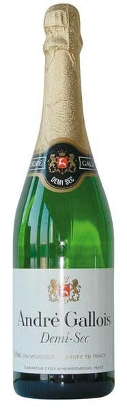 ANDRÉ GALLOIS demi sec 6 x 750 ml
