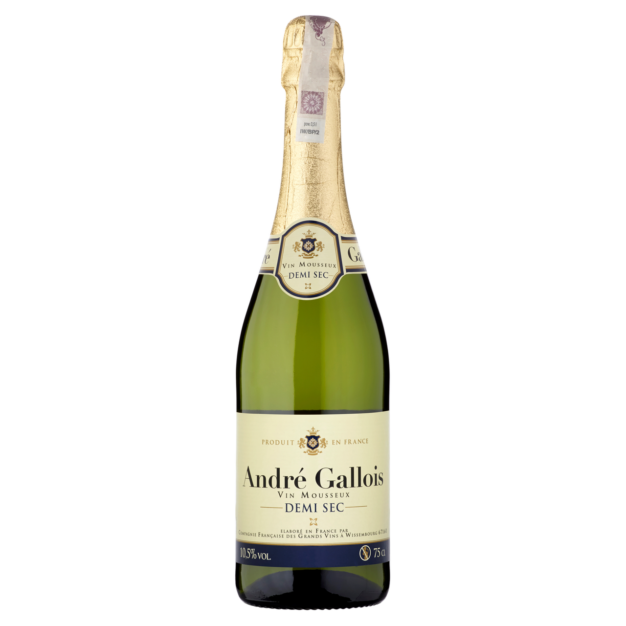 ANDRÉ GALLOIS demi sec 750 ml