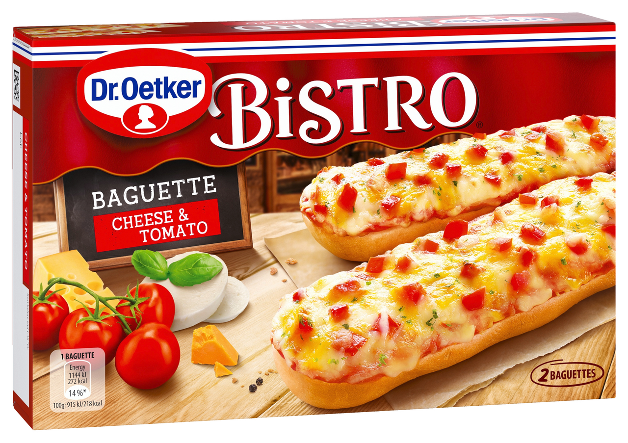 Dr. Oetker Bistro Bag Cheese & Tomato mraž. 250 g