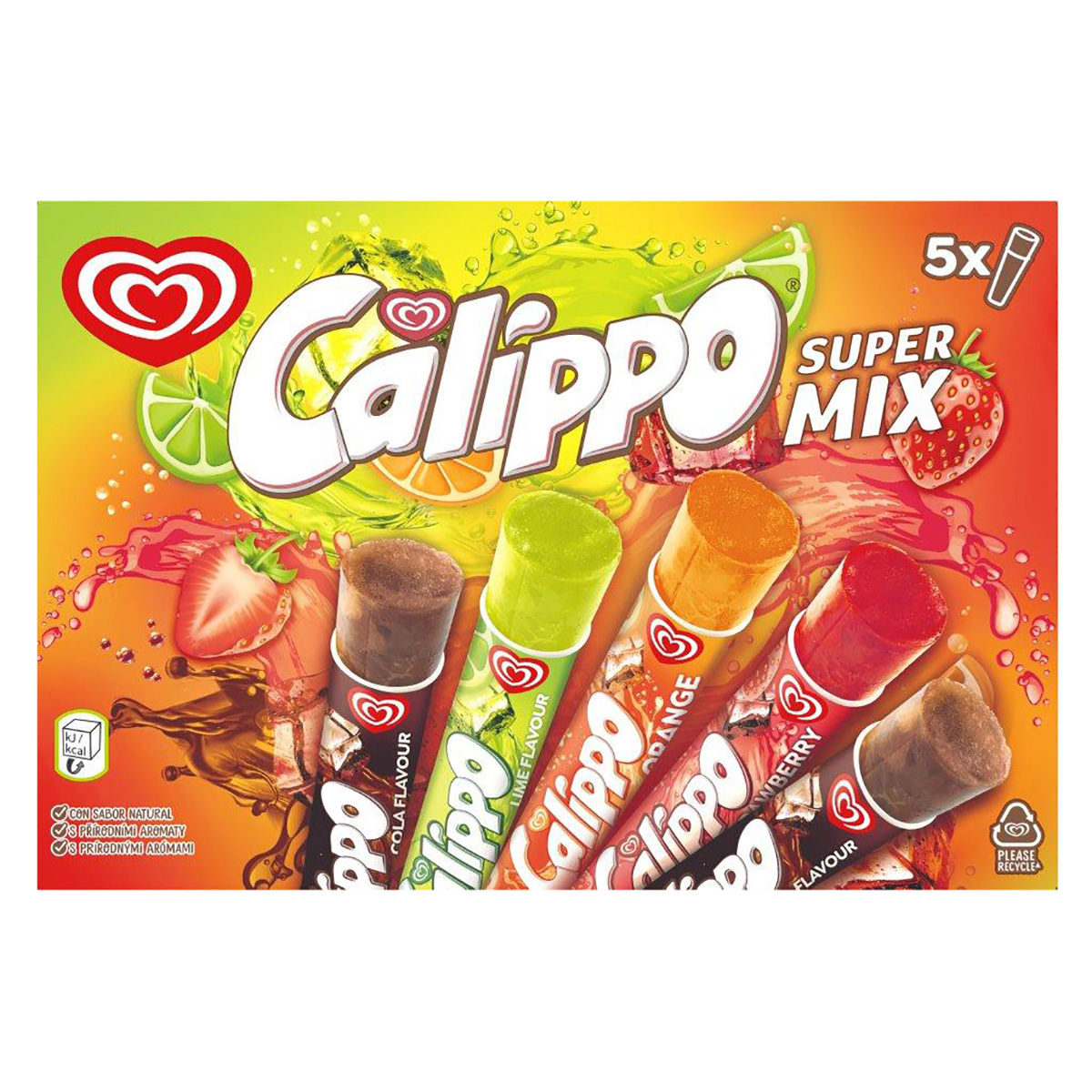 CALIPPO Max Mix Multipack mraž. 5 x 105 ml