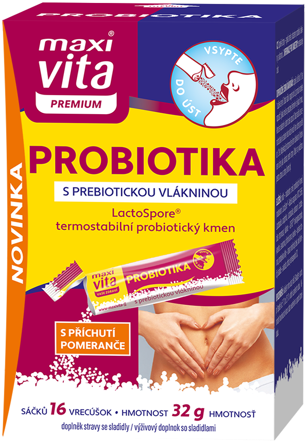 maxi vita Probiotika + vitamin C 1 ks