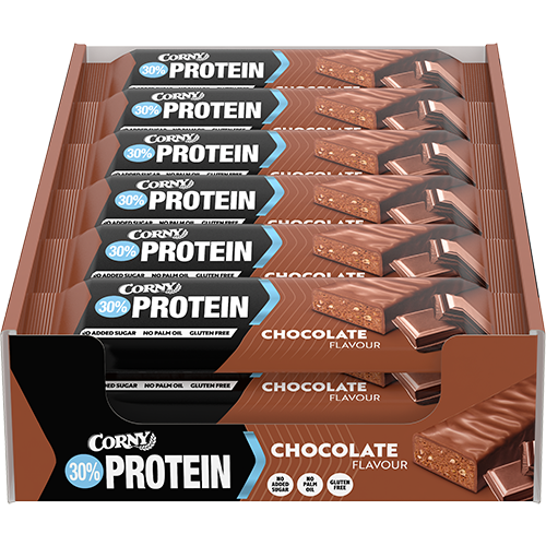 CORNY Protein 30 % mléčná čokoláda 18 x 50 g
