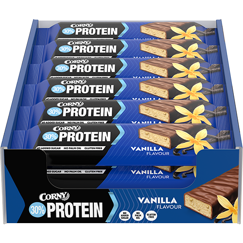 CORNY Protein 30 % vanilka 18 x 50 g