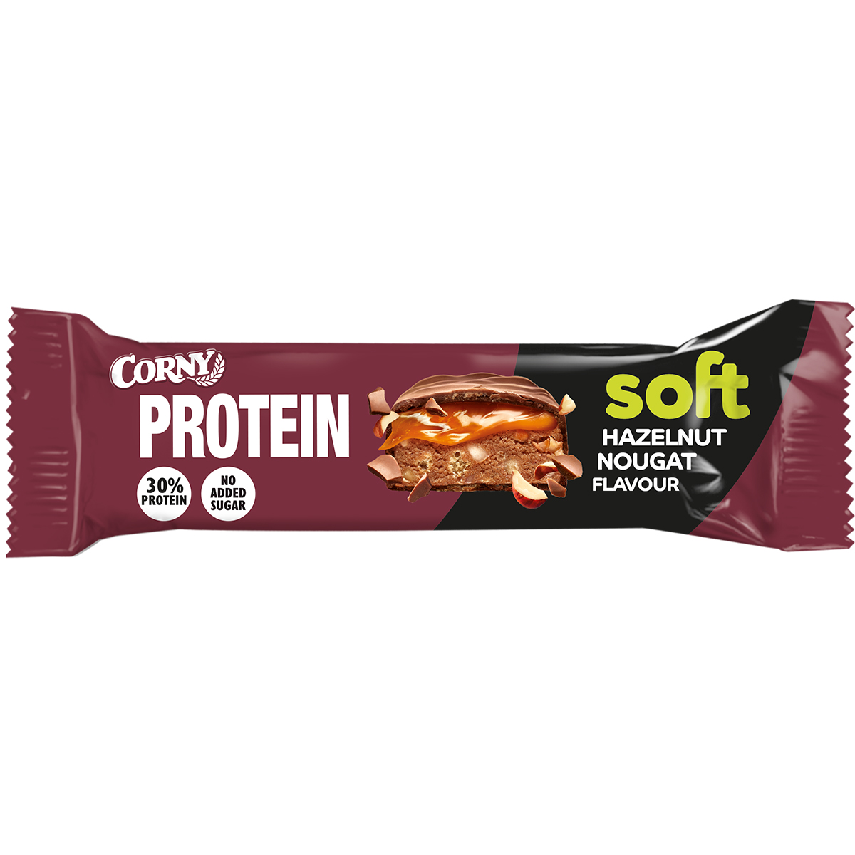 CORNY Protein Soft Hazelnut Nougat 45 g