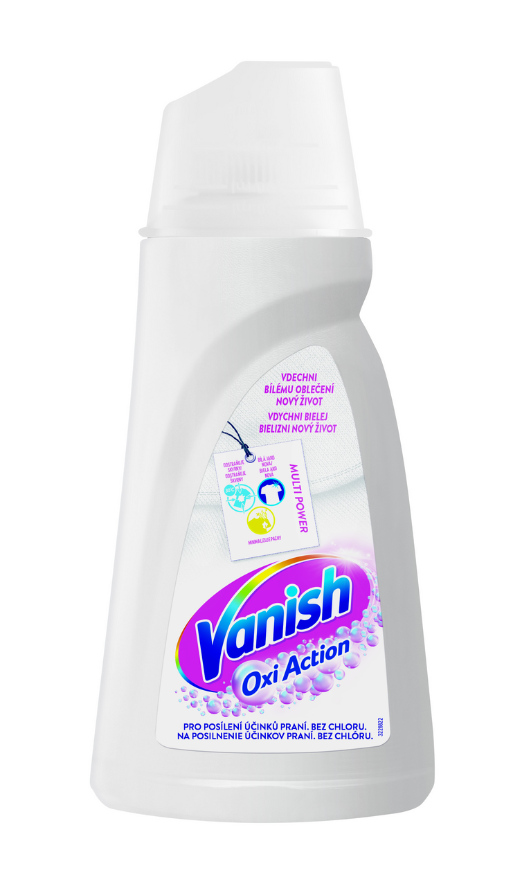 Vanish Oxi Action Tekutý pro bělení a odstranění skvrn 1 l
