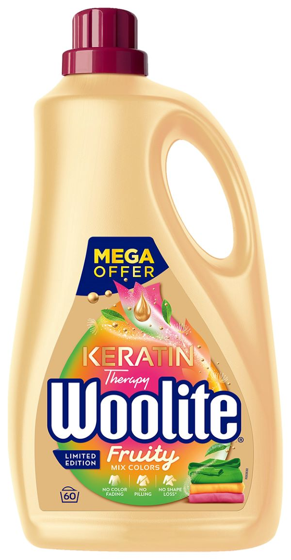 Woolite Fruity Barevné prací gel (60 praní)