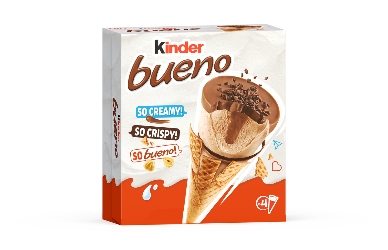 kinder Bueno Kornout Multipack mraž. 4 x 90 ml
