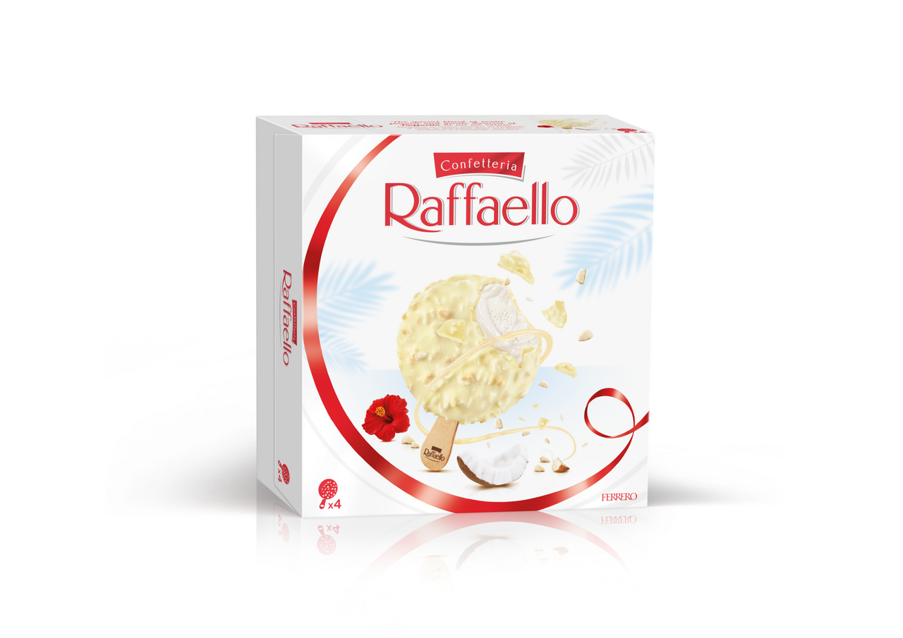 Raffaello Multipack zmrzlina mraž. 4 x 70 ml