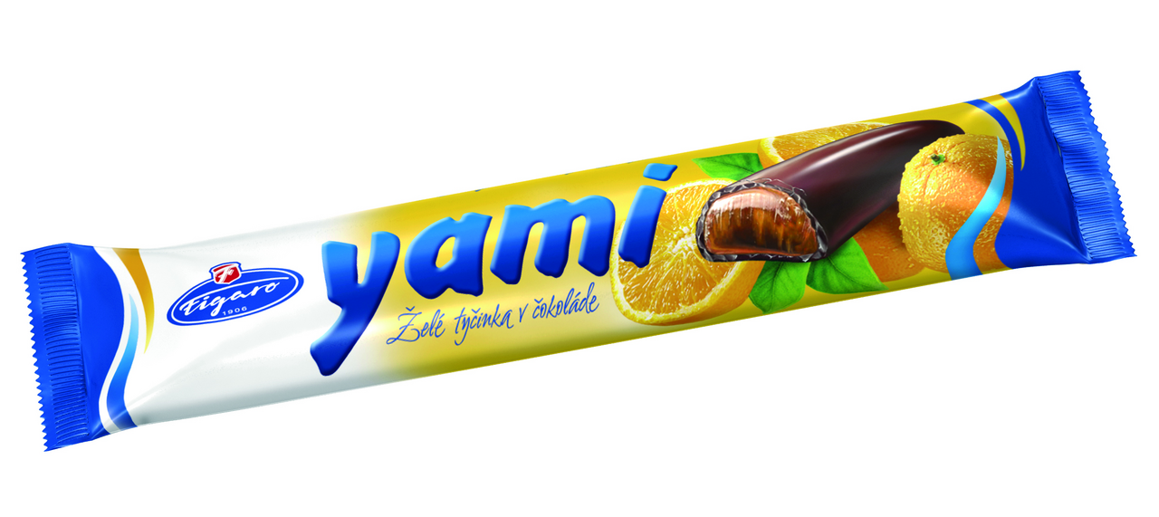 Yami Tyčinka pomeranč 40 x 25 g
