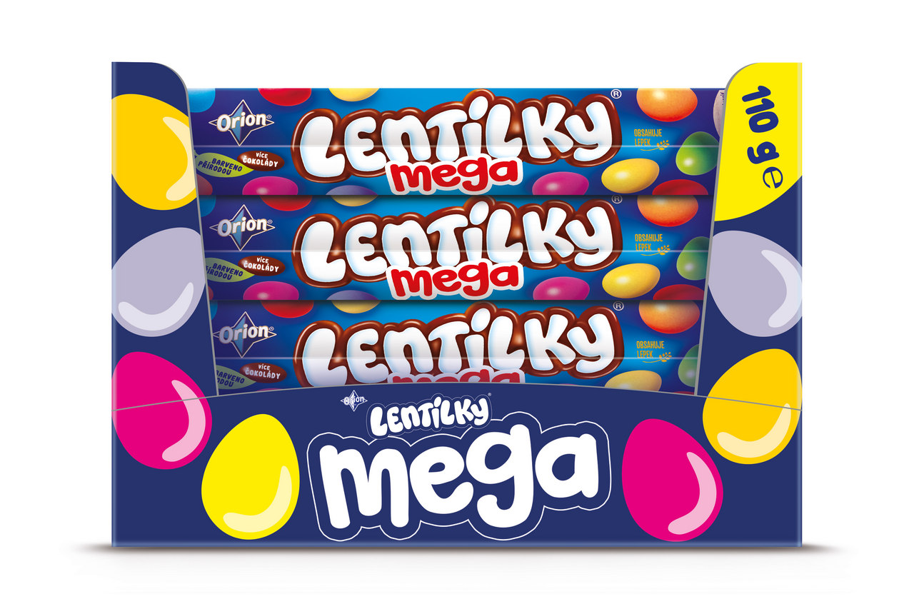 Smarties Lentilky Mega 110 g