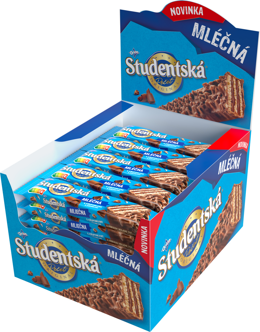 Orion Studentská pečeť mléčná oplatka 30 x 30 g