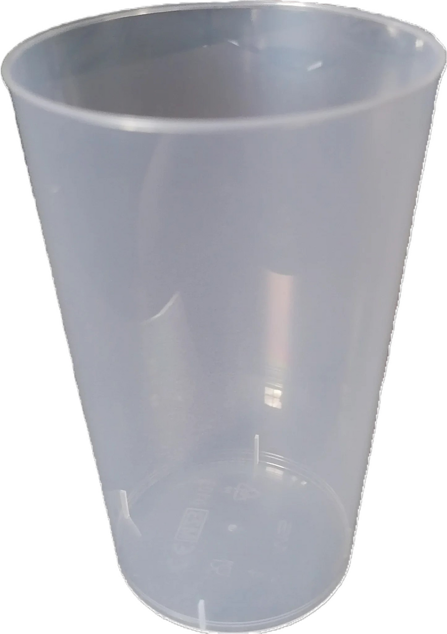 Kelímek opakovatelně použitelný 200 ml polypropylen 40 ks