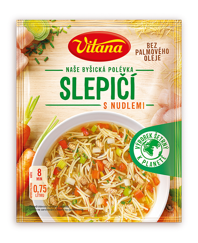 Vitana Slepičí vývar s nudlemi 47 g