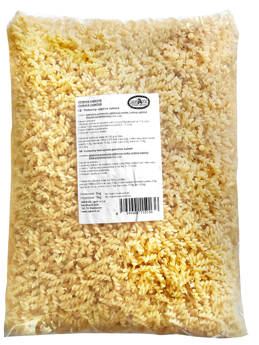 JAPAVO Vřetena vaječná 5 kg