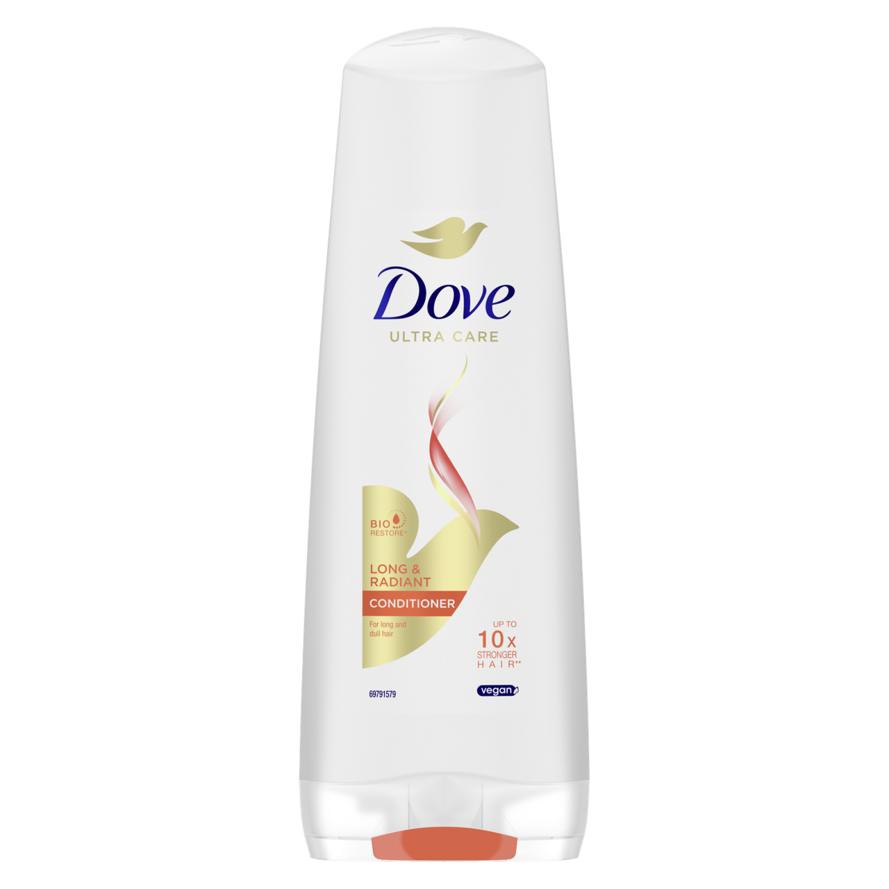 Dove Long & Radiant Kondicionér na vlasy 350 ml