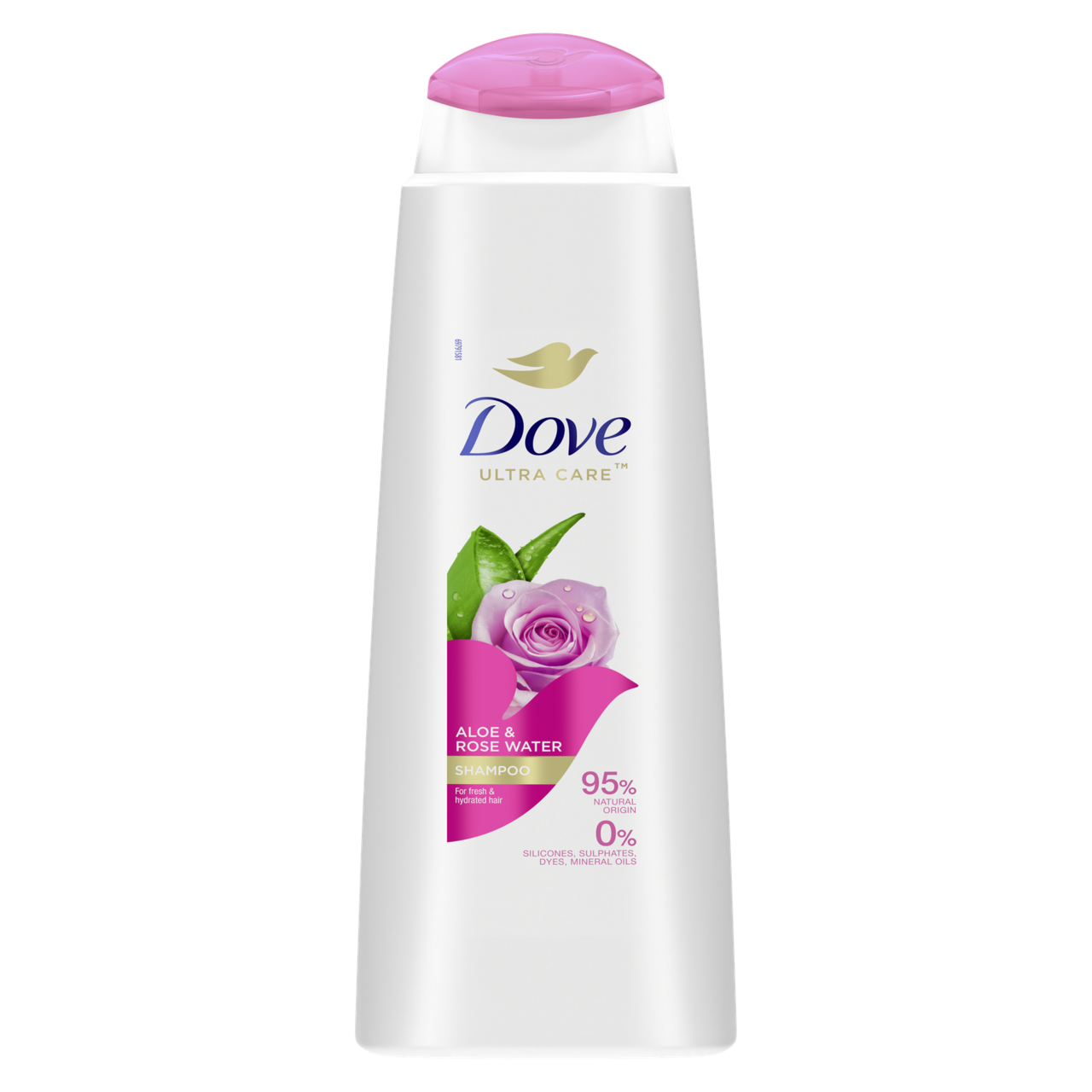 Dove Aloe Vera & Rose Šampon na vlasy 400 ml