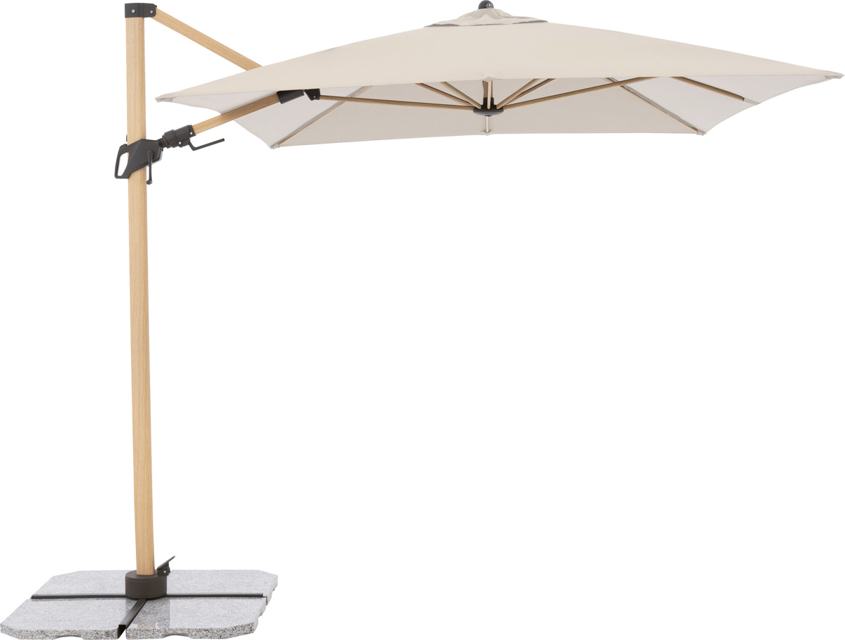 DOPPLER Alu Wood slunečník 2,2 x 3 m 1 ks