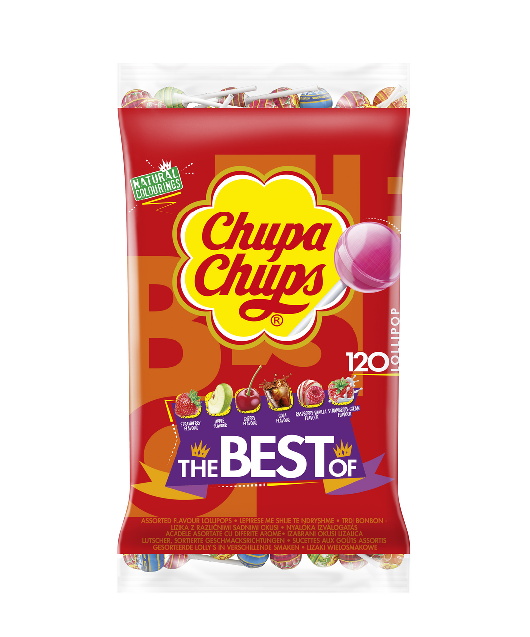 Chupa Chups Best Of 120 x 12 g