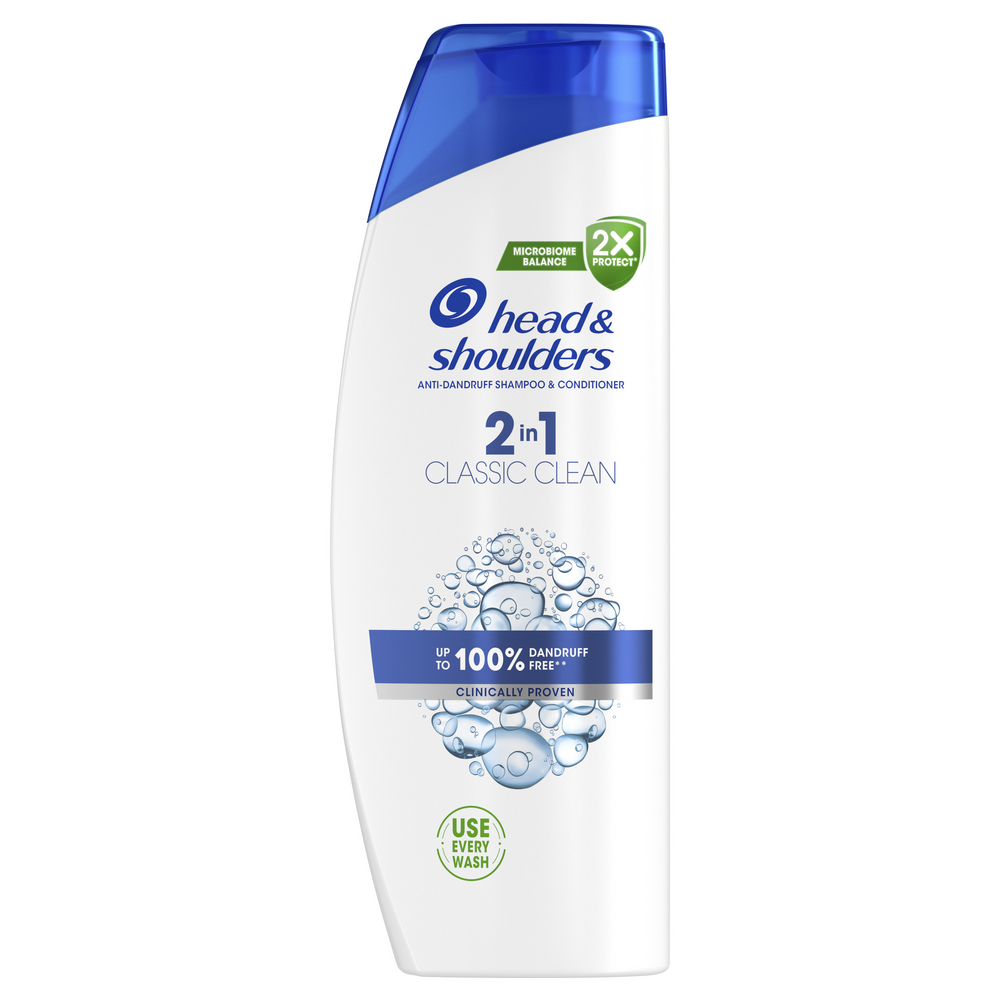 head & shoulders Classic Clean 2v1 Šampon na vlasy 400 ml