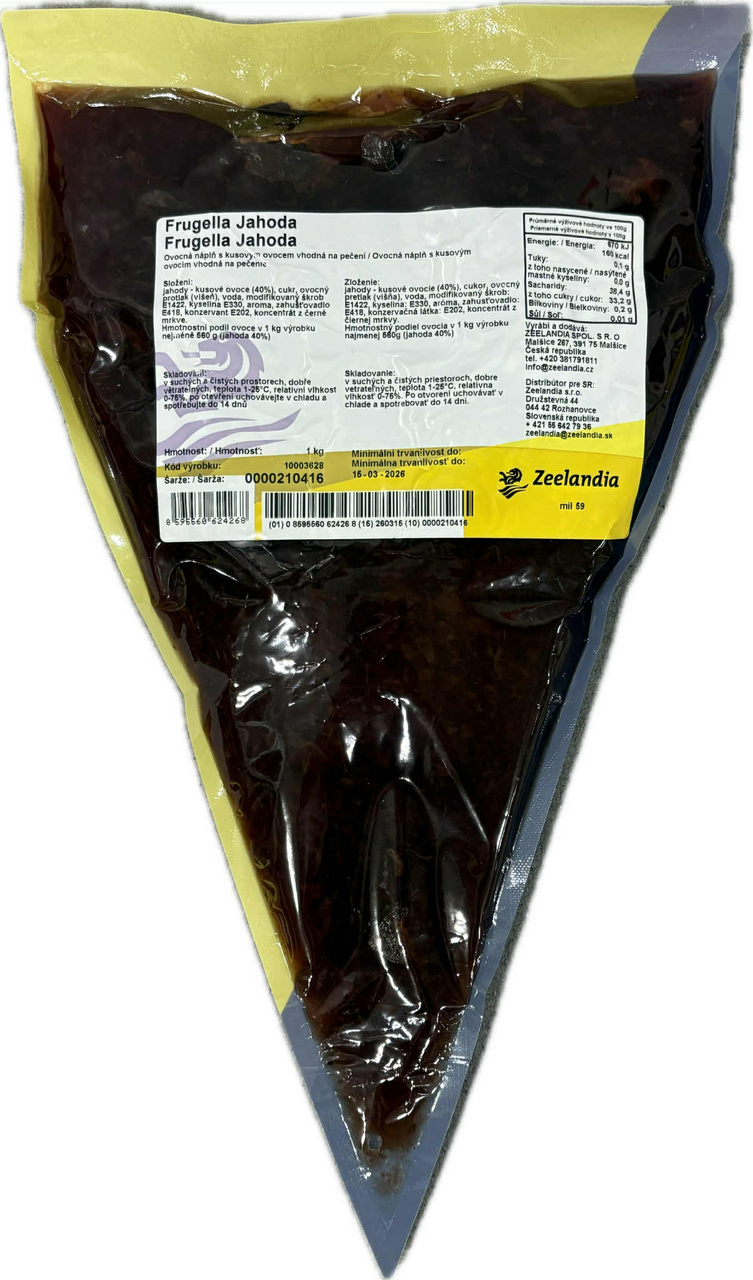 Frugella Gel jahoda chlaz. 1 kg