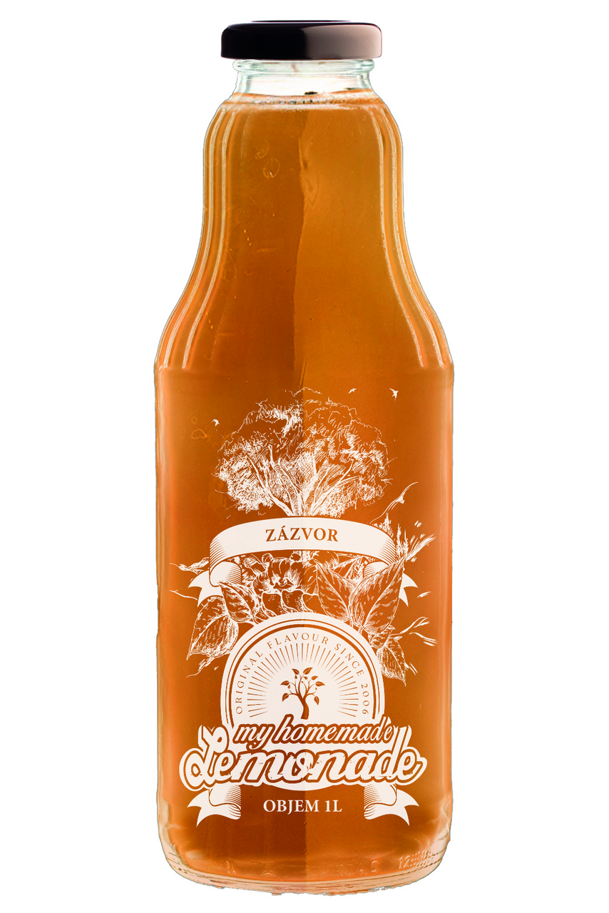 my homemade Lemonade Zázvor 1 l
