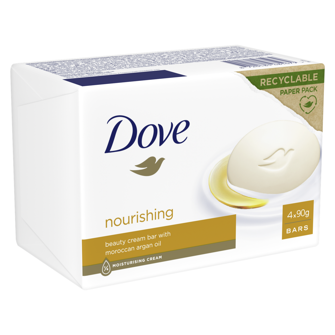 Dove Original krémová tableta s olejem 4 x 90 g