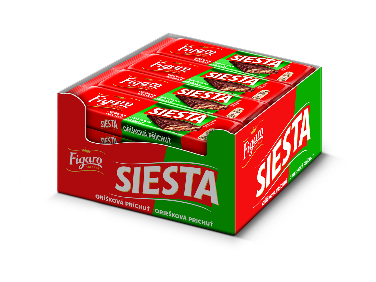 Figaro Siesta oříšková 28 x 50 g