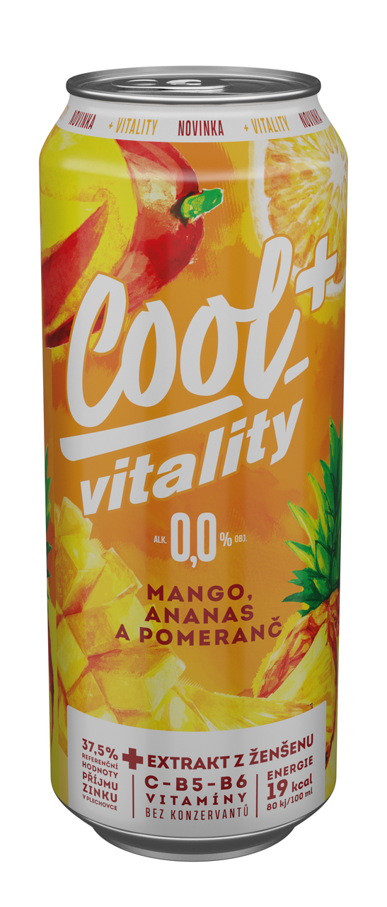 Cool+ Vitality 500 ml plech