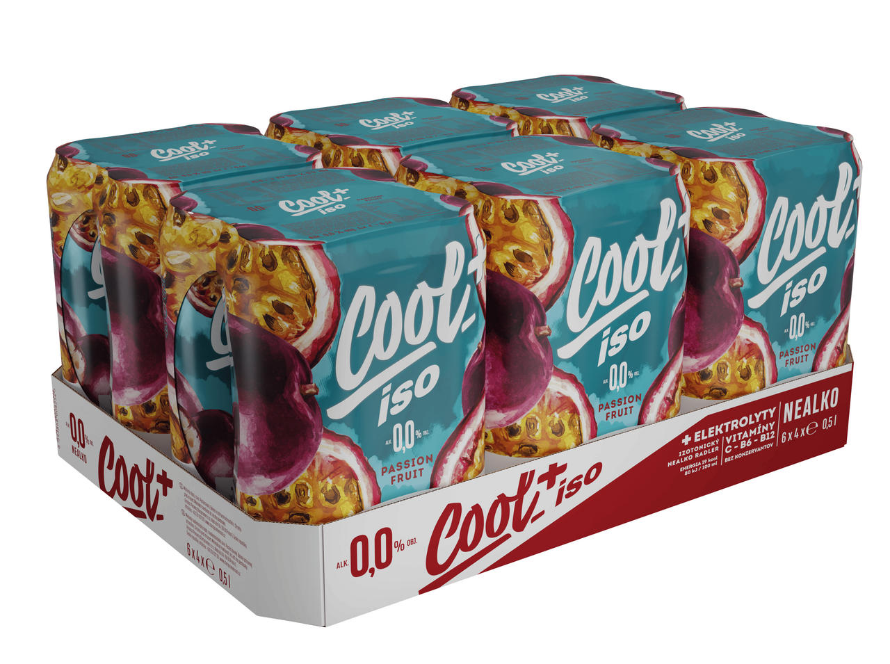 Cool+ 24 x 500 ml multipack