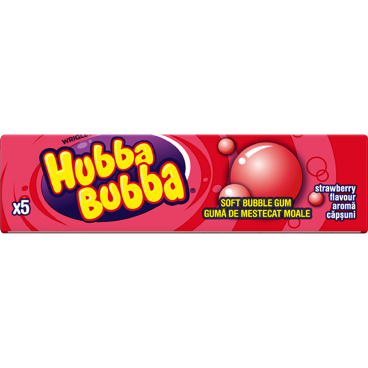 Hubba Bubba jahoda dražé 20 x 35 g