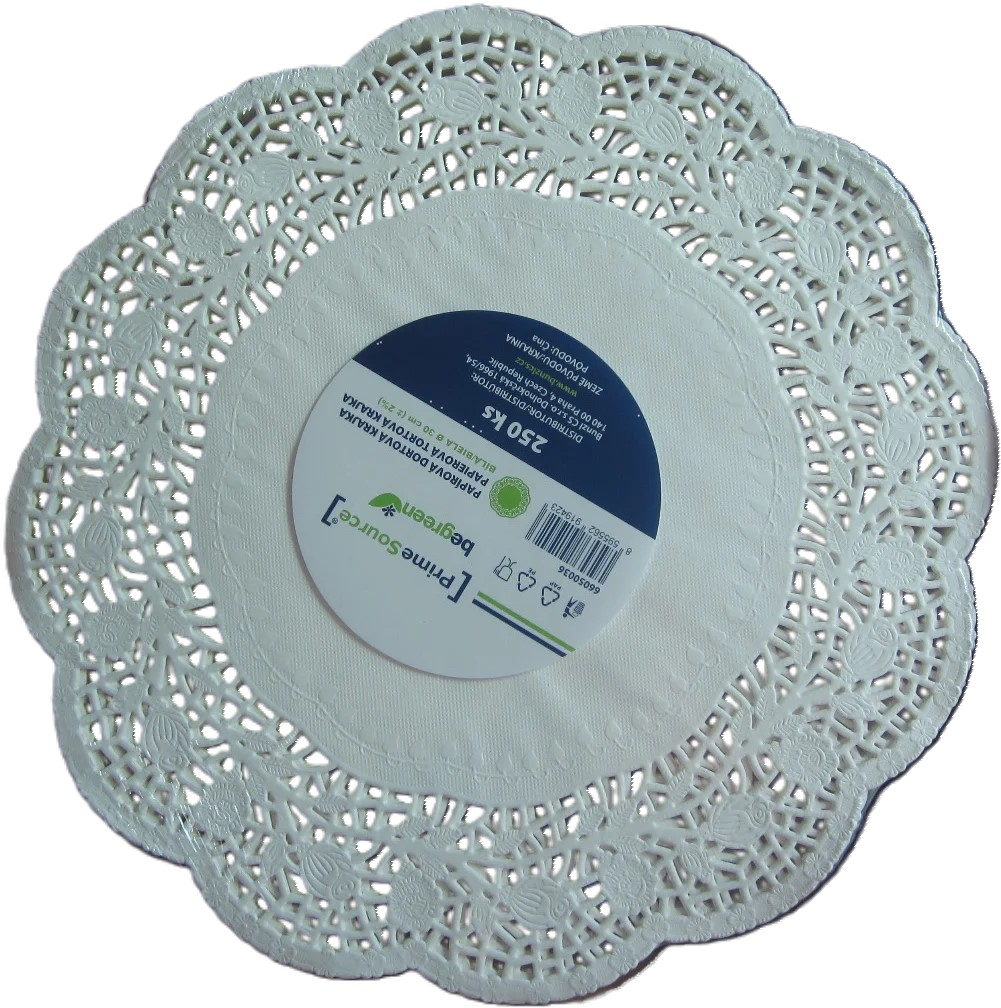 PrimeSource Dortové krajky 30 cm 250 ks