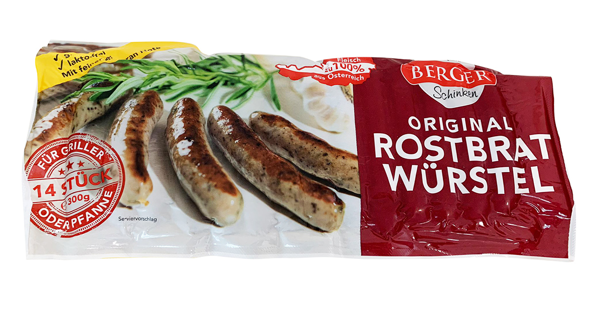 Rostbratwürste Original 300 g