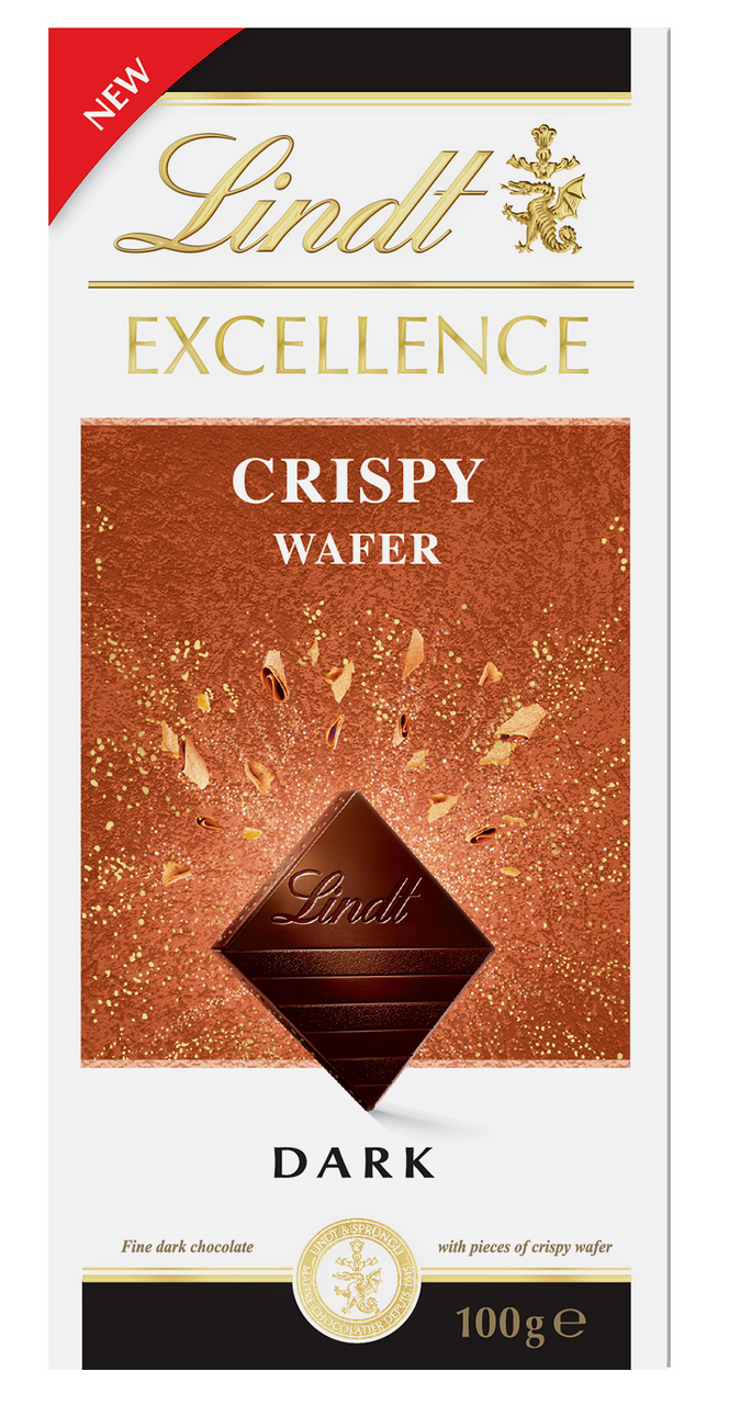 Lindt EXCELLENCE Crispy Wafer 3 x 100 g