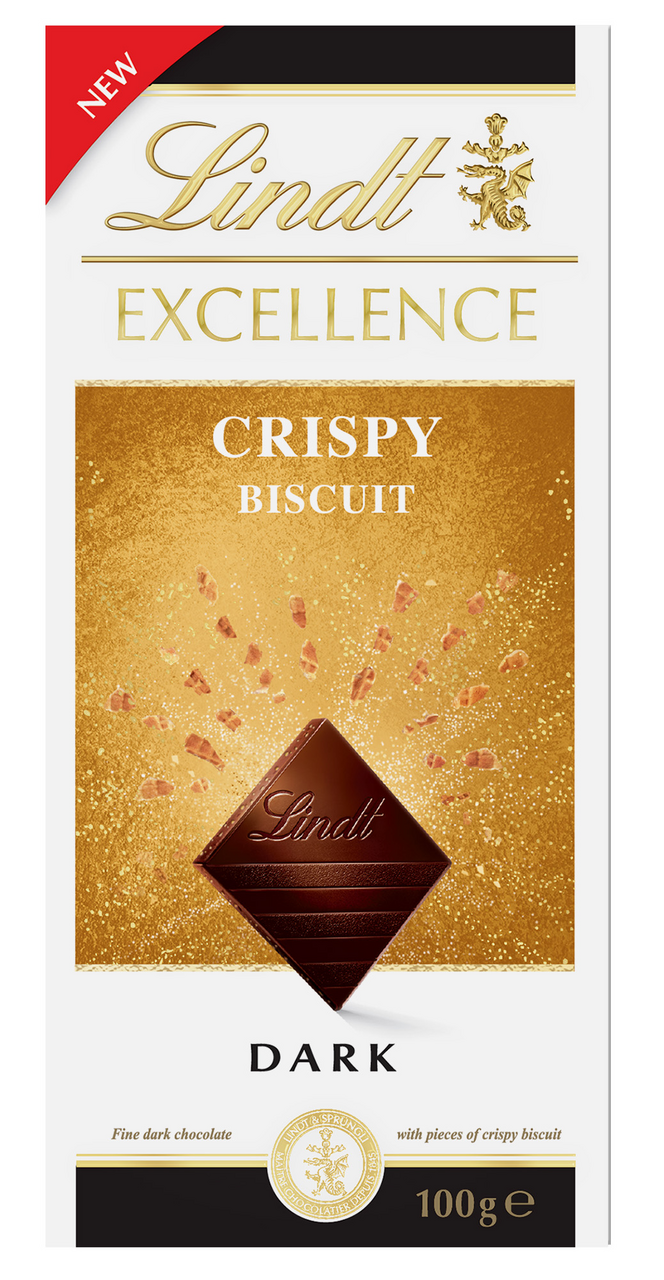 Lindt Excellence Crispy Biscuit 100 g