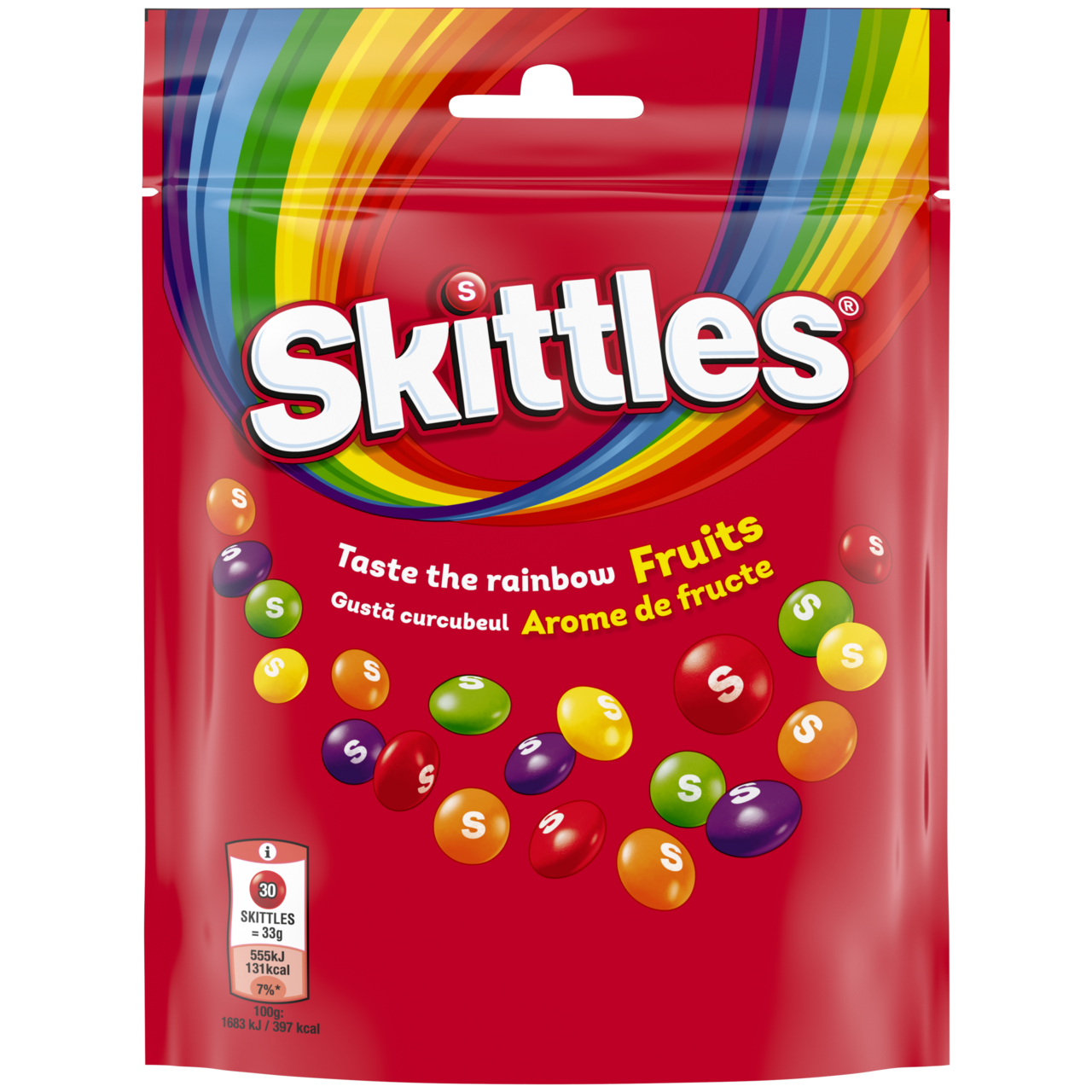 Skittles bonbóny žvýkací ovocné 152 g