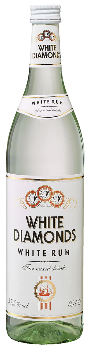 WHITE DIAMONDS Rum 37,5 % 700 ml