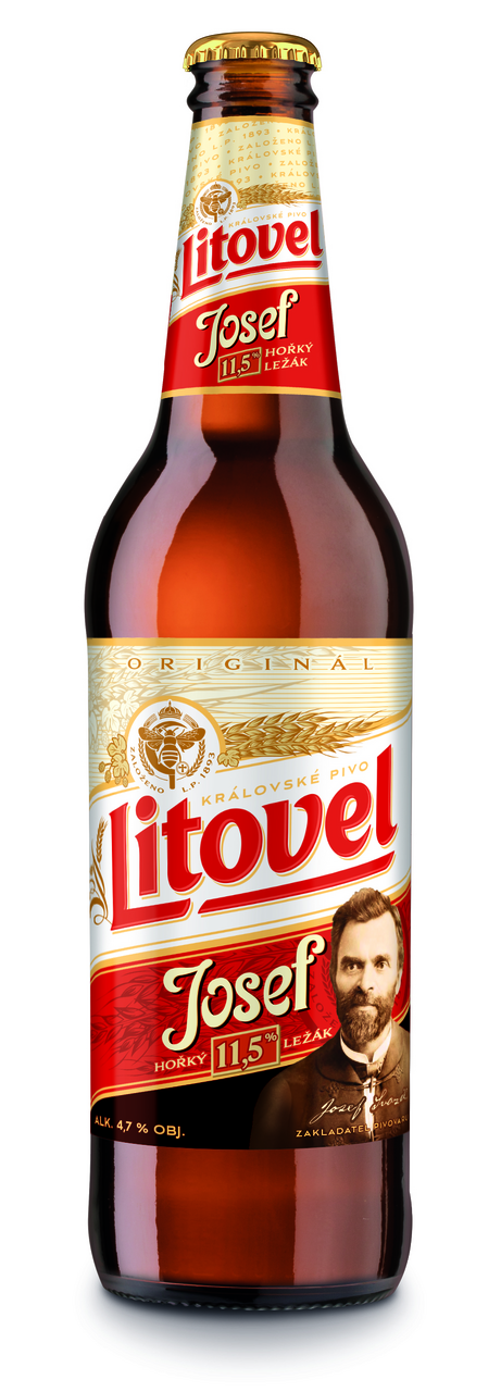 Litovel Josef Hořký 20 x 500 ml vratná láhev